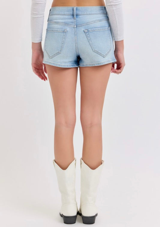 MID WAISTED MINI SKORT