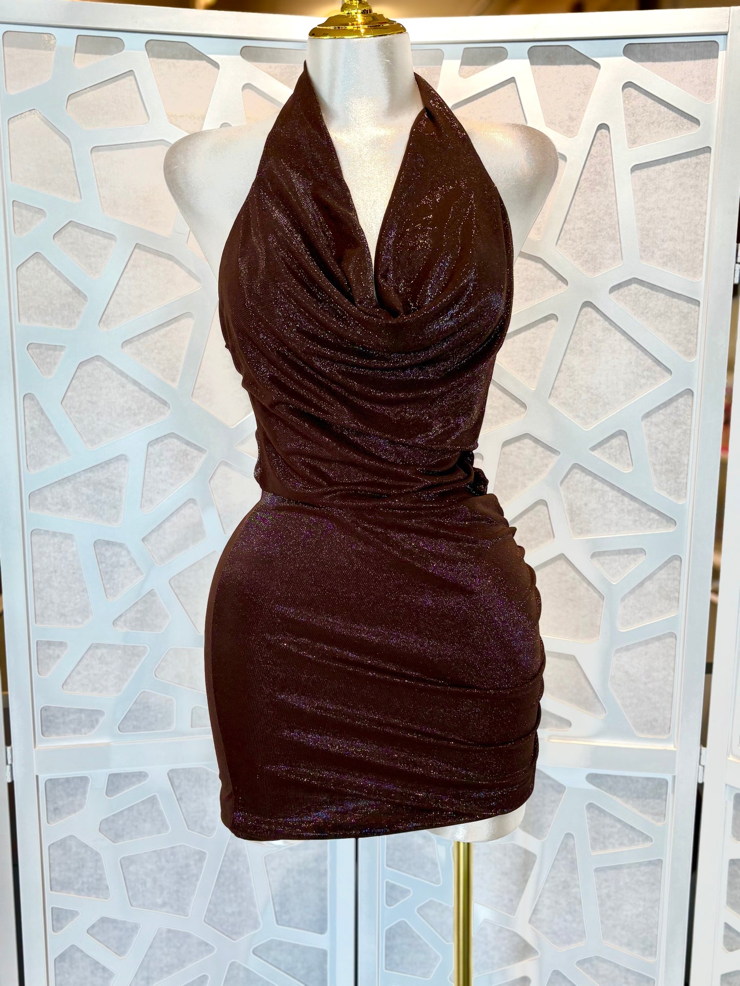 Nicole halter dress