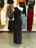SANDRA MAXI DRESS WITH DRAPE