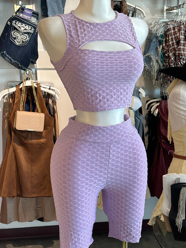 Biker crop set