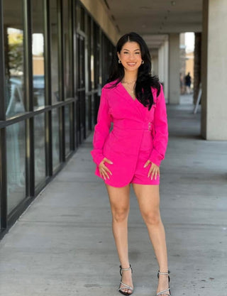 SADIE BLAZER ROMPER