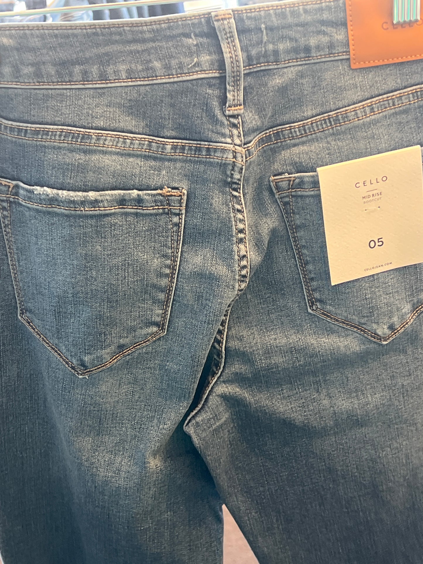 CELLO MID RISE BOOTCUT JEANS