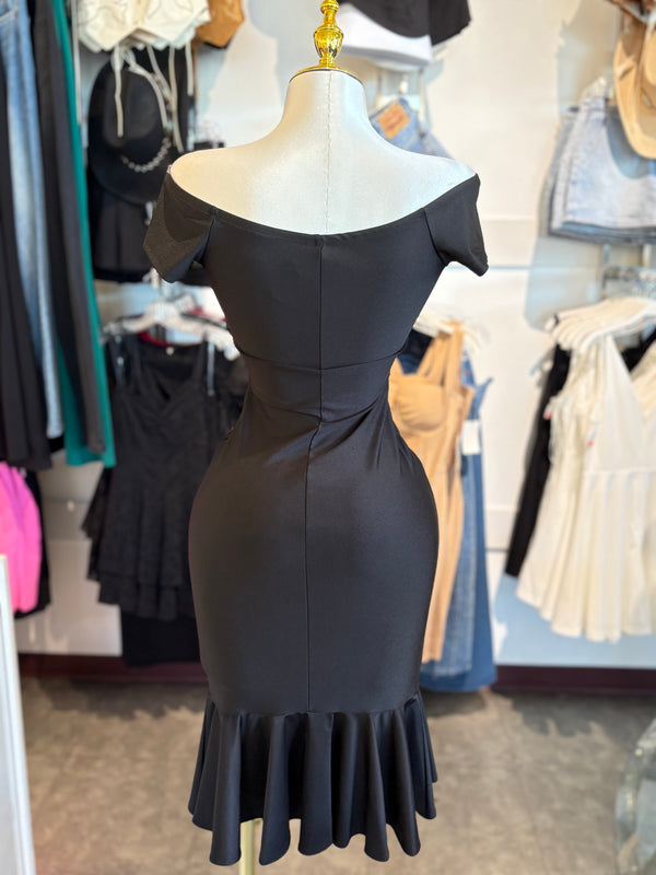 GALIA MIDI DRESS