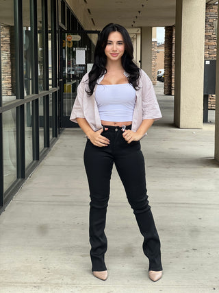 SLIM BOOTCUT JEANS
