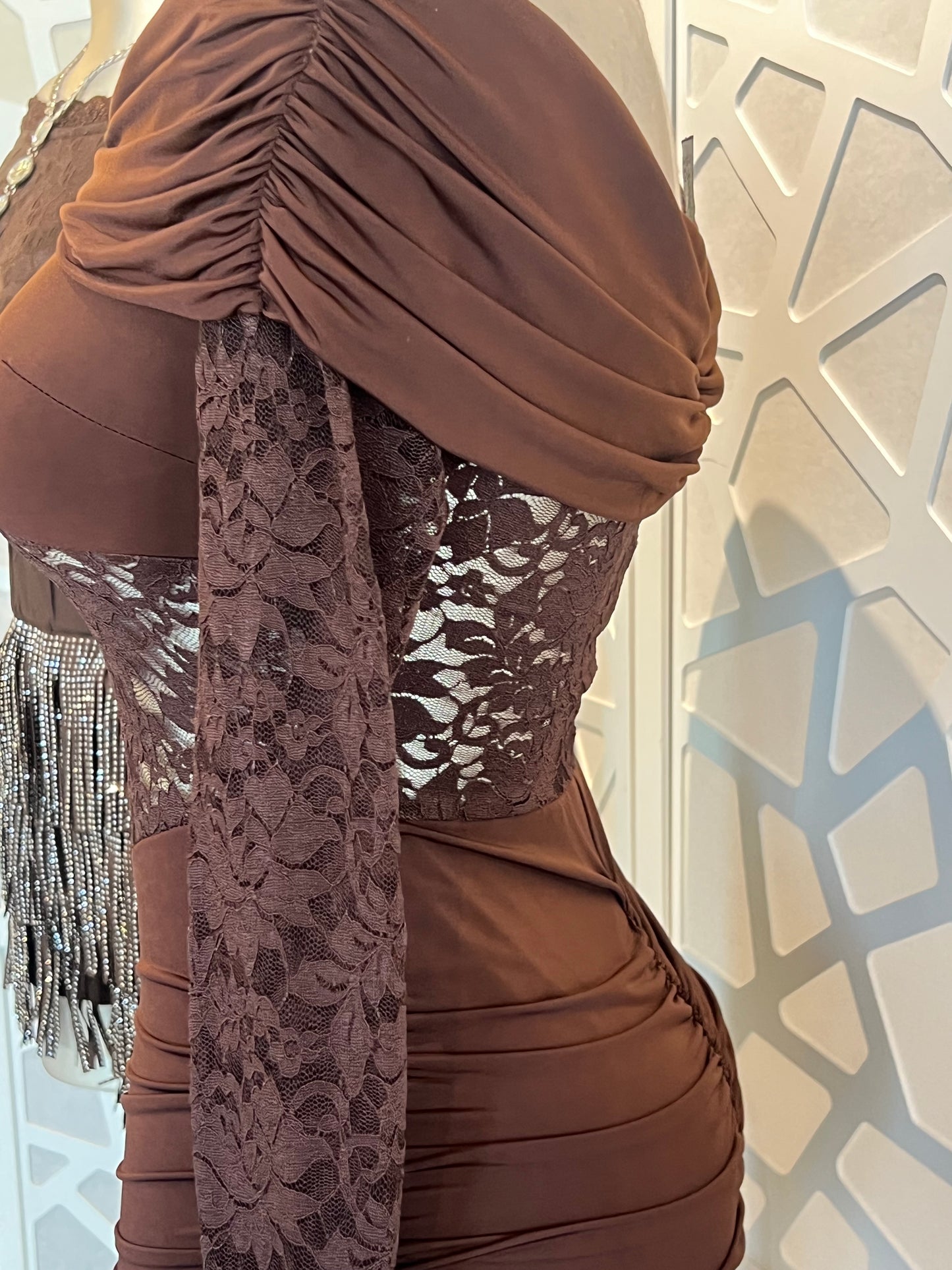 LACE MINI DRESS