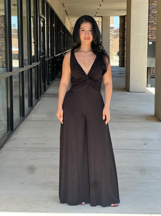 LINDA FLARE JUMPSUIT