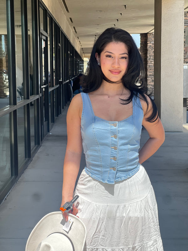 DORI DENIM VEST