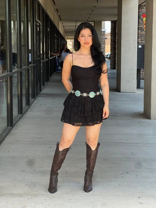 LACE MINI DRESS