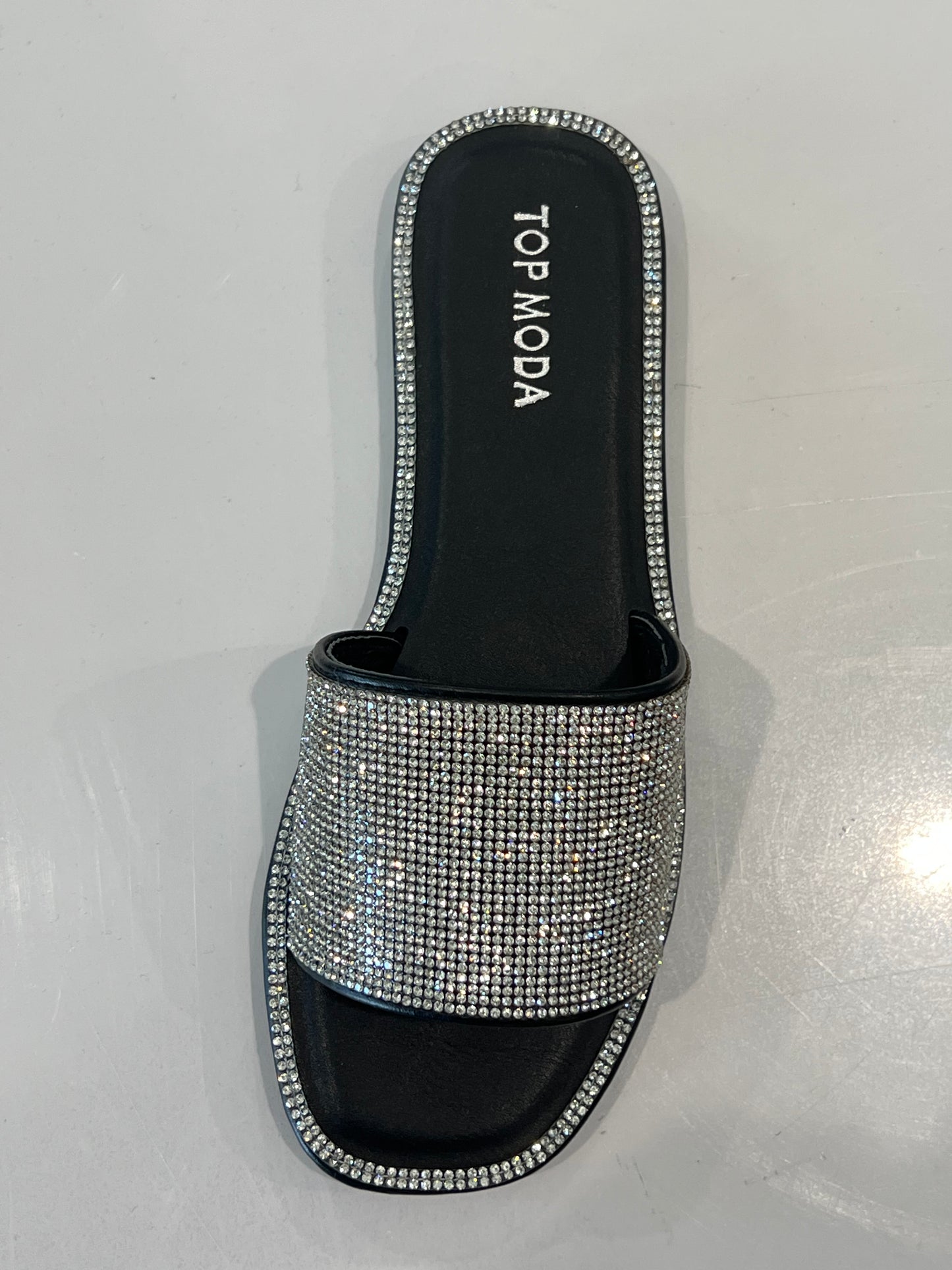 MEDUSA RHINESTONE SANDALS