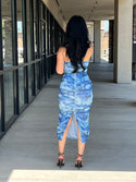 JENNY MESH MIDI DRESE