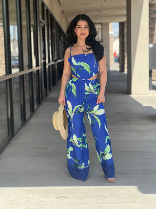 Madrid tropical two piece set