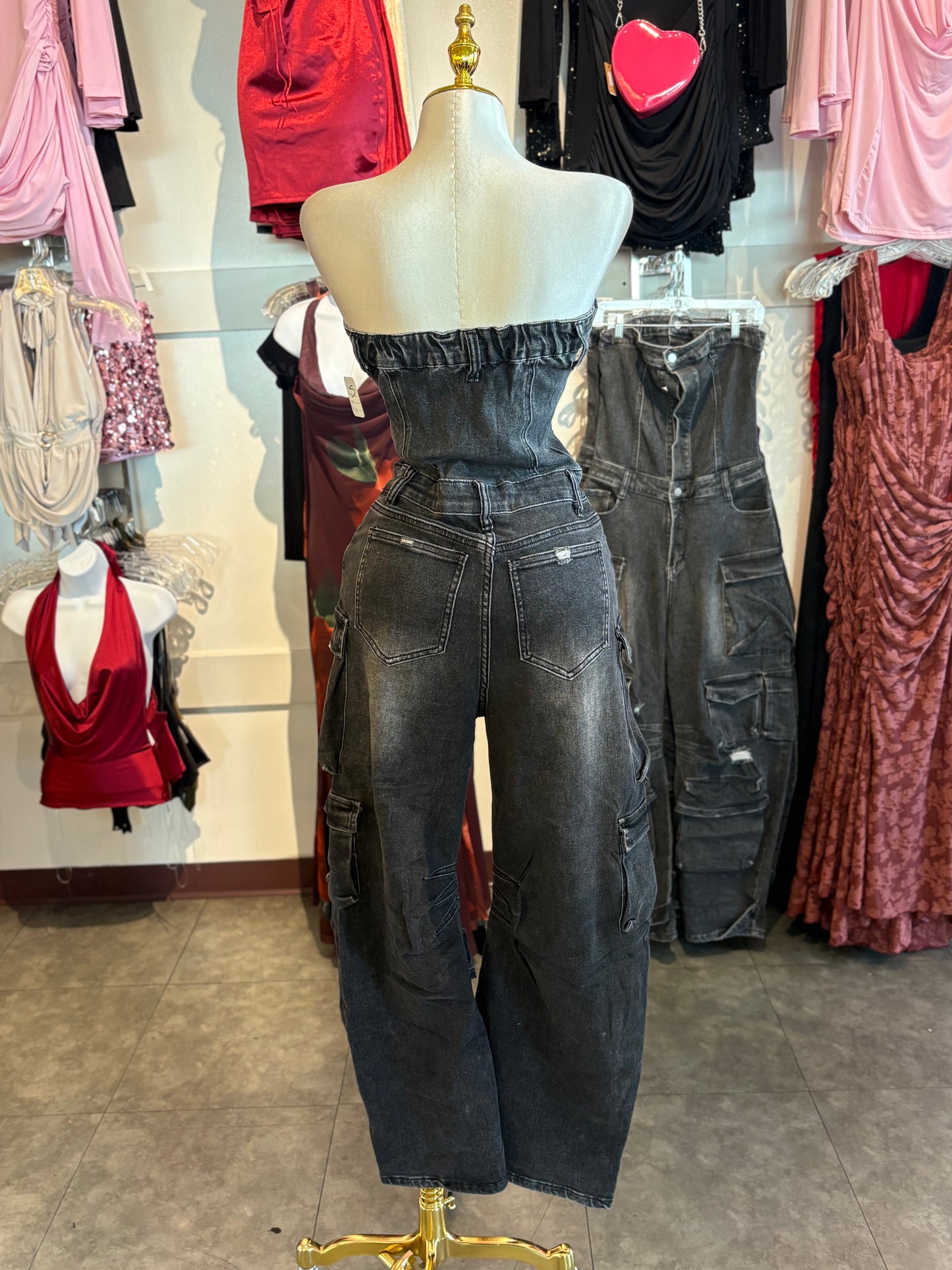 Kiara Cargo Jumpsuit