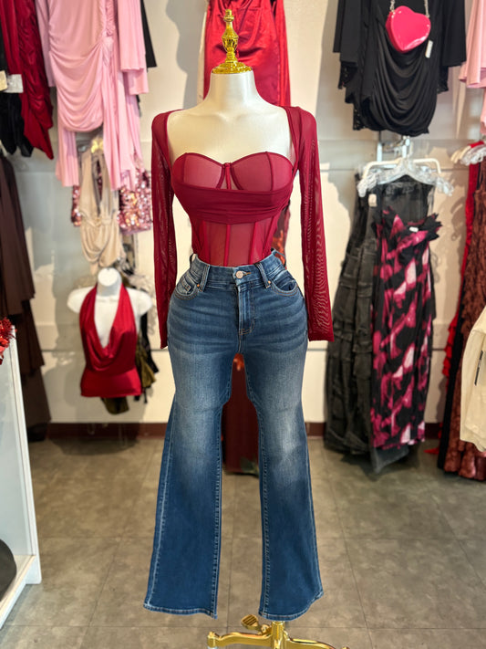 Sandra high rise bootcut Jean