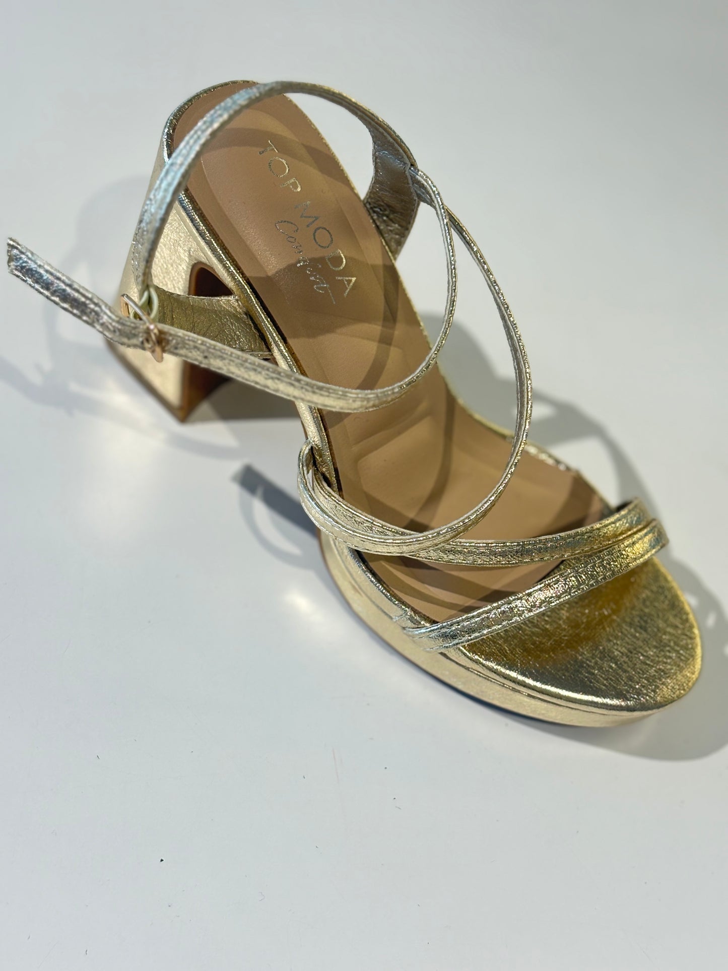 Anita strappy heel