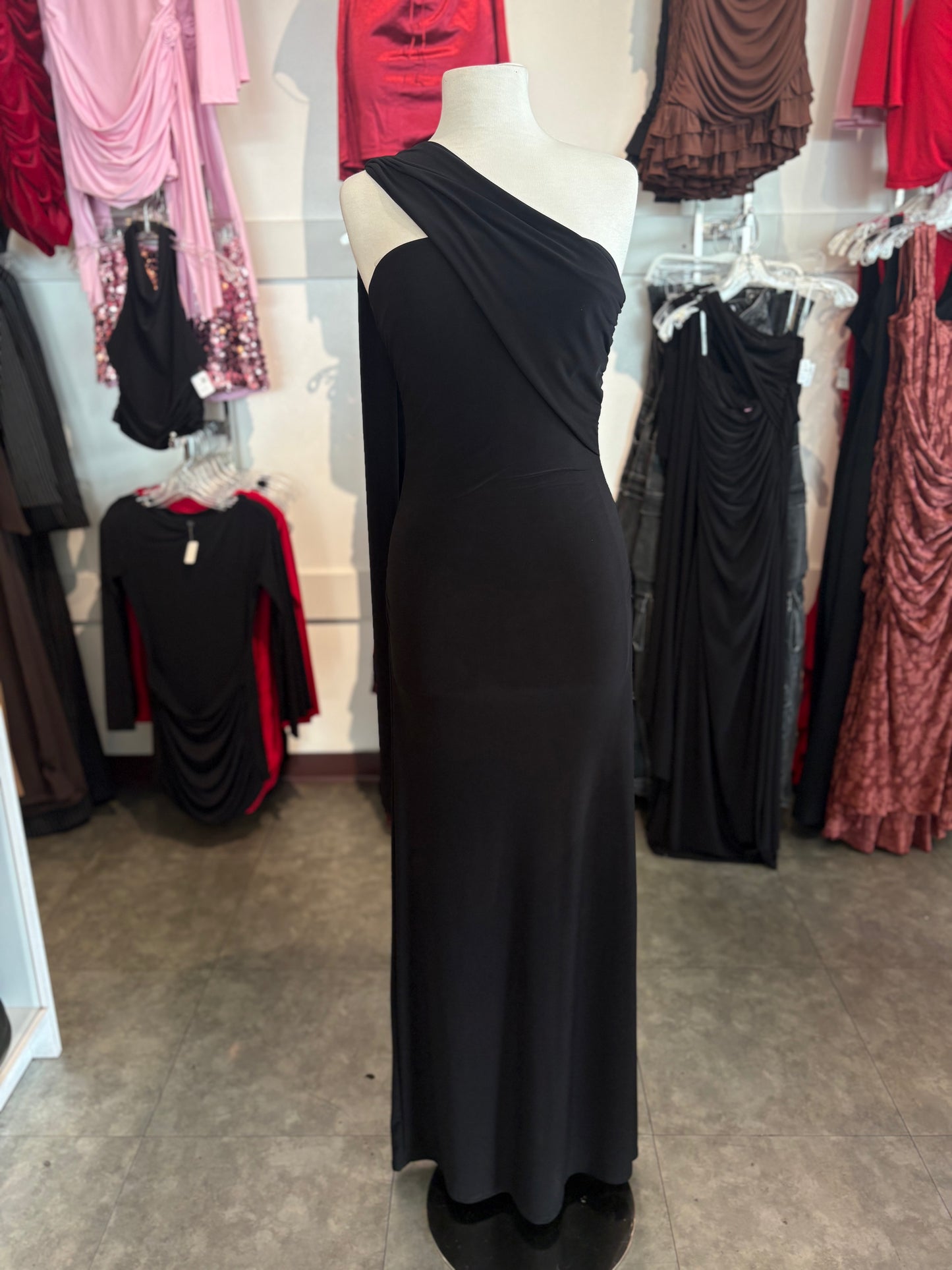 Sarahi Maxi Dress with attached drape