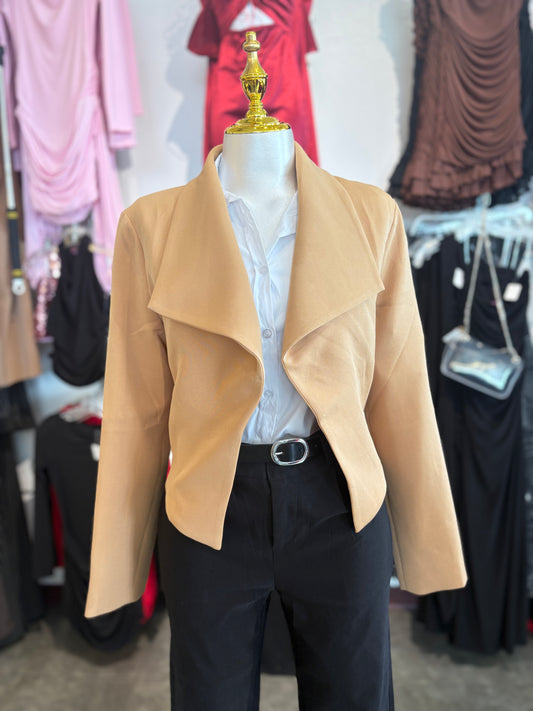 Lili open front blazer