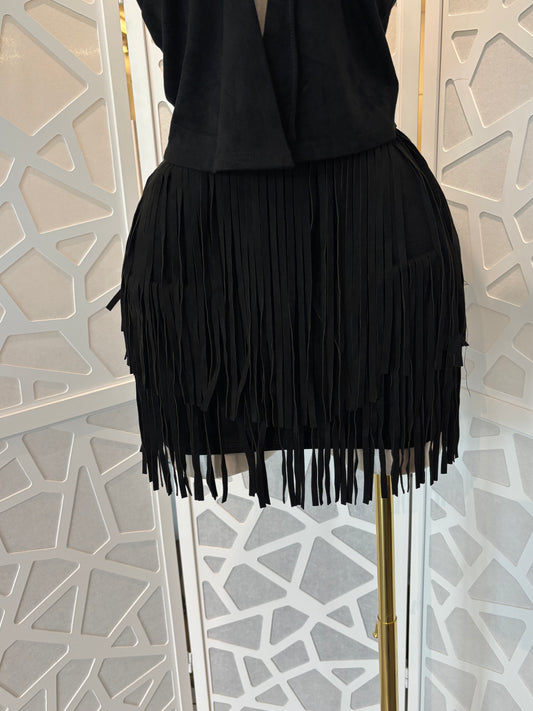 Fringe skirt