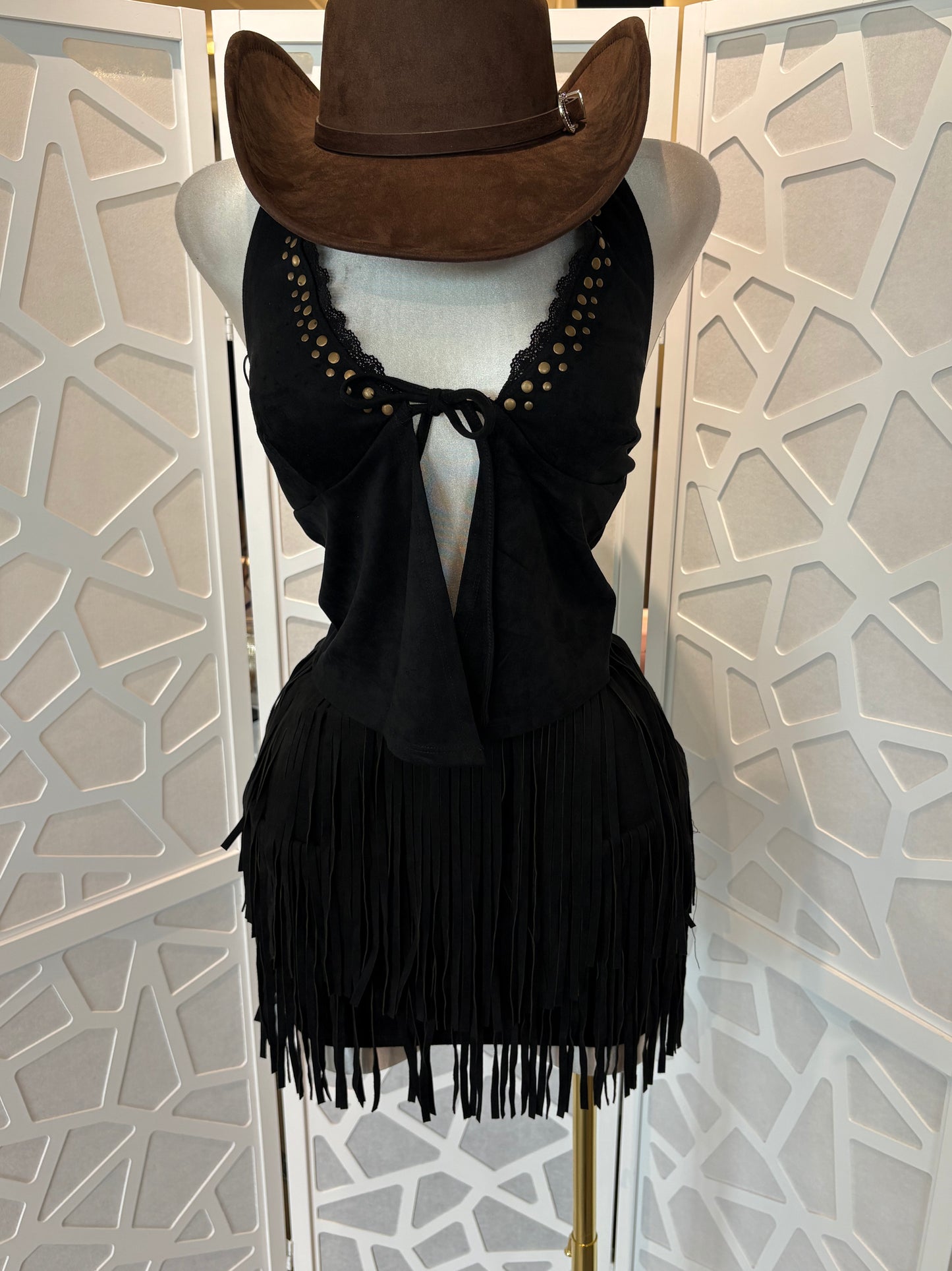 Fringe skirt