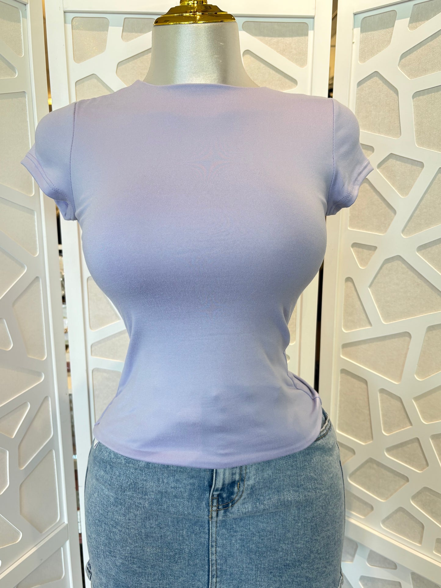 Casual double lined T-shirt