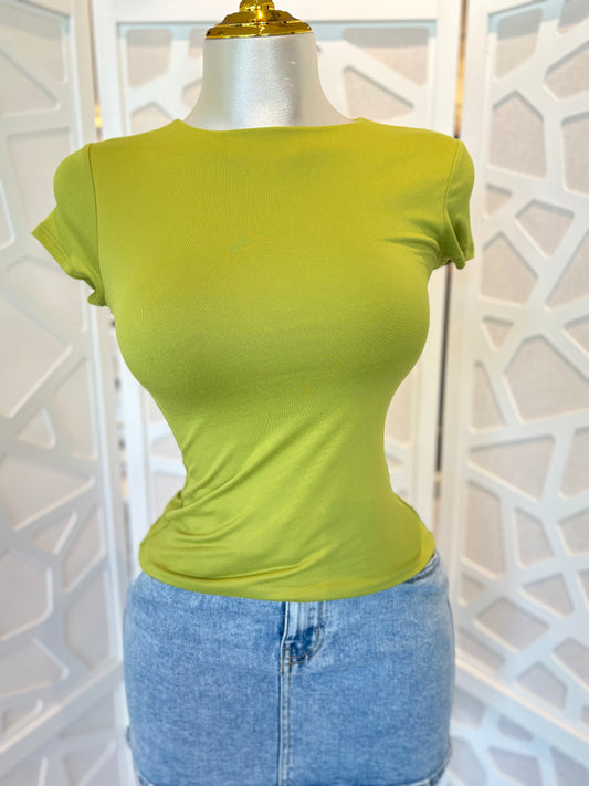 Casual double lined T-shirt