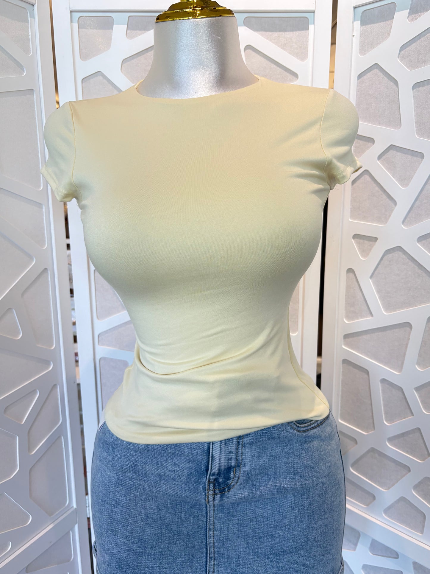 Casual double lined T-shirt