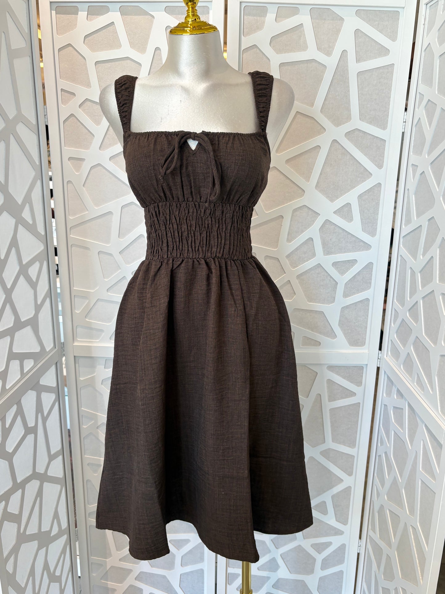 Kristen dress with slit
