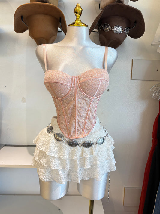Sarahi Sequin corset