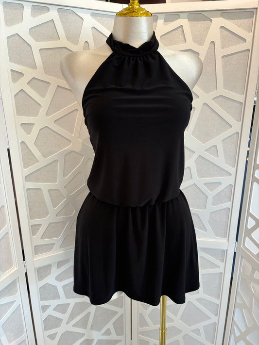 Halter flowy dress