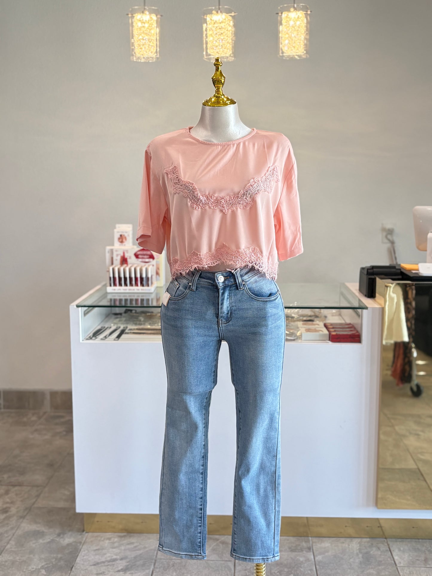 Slim straight Jeans