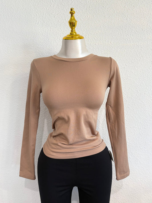 Fleece lined long sleeve