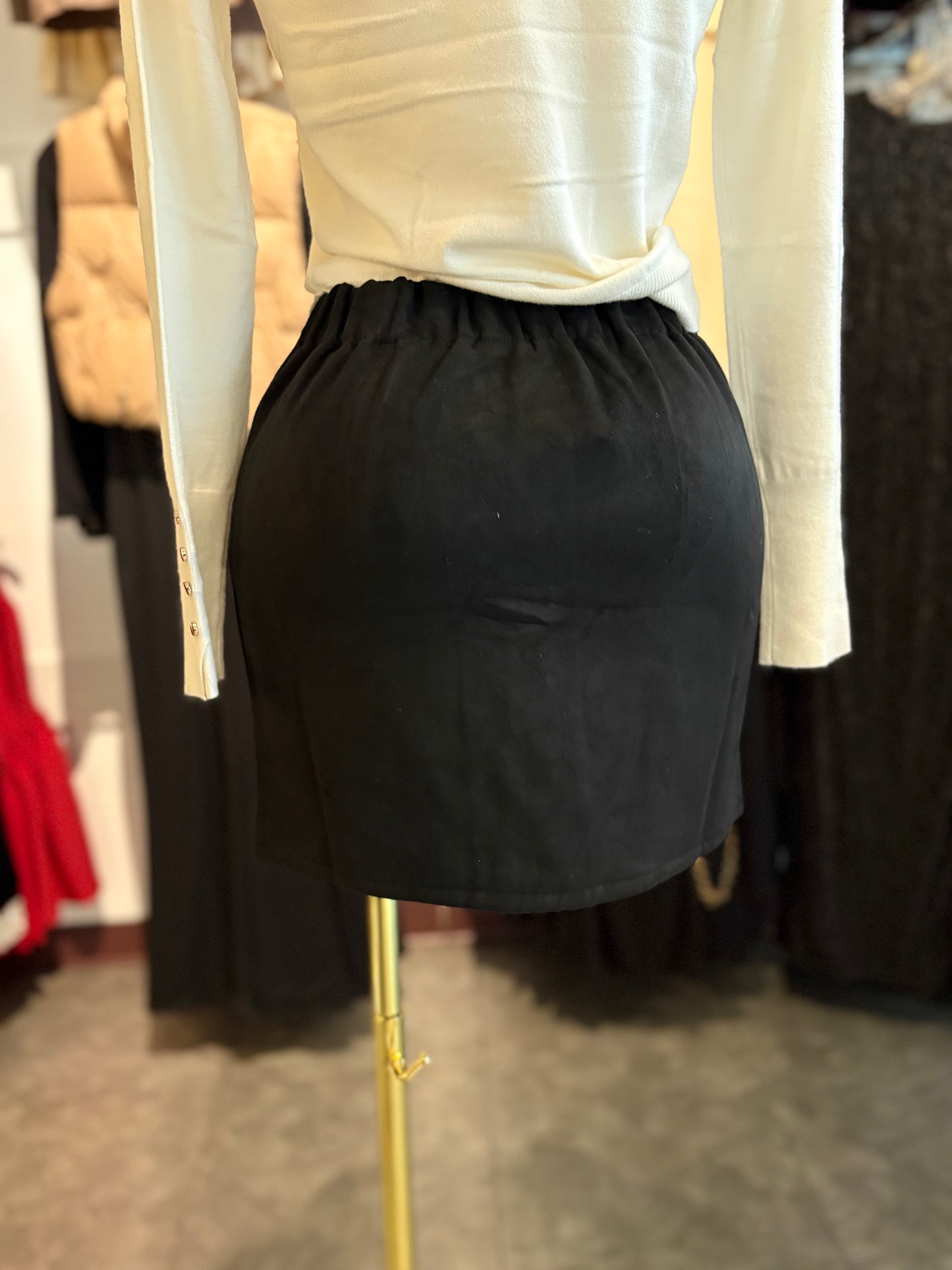 Lucy suede skirt