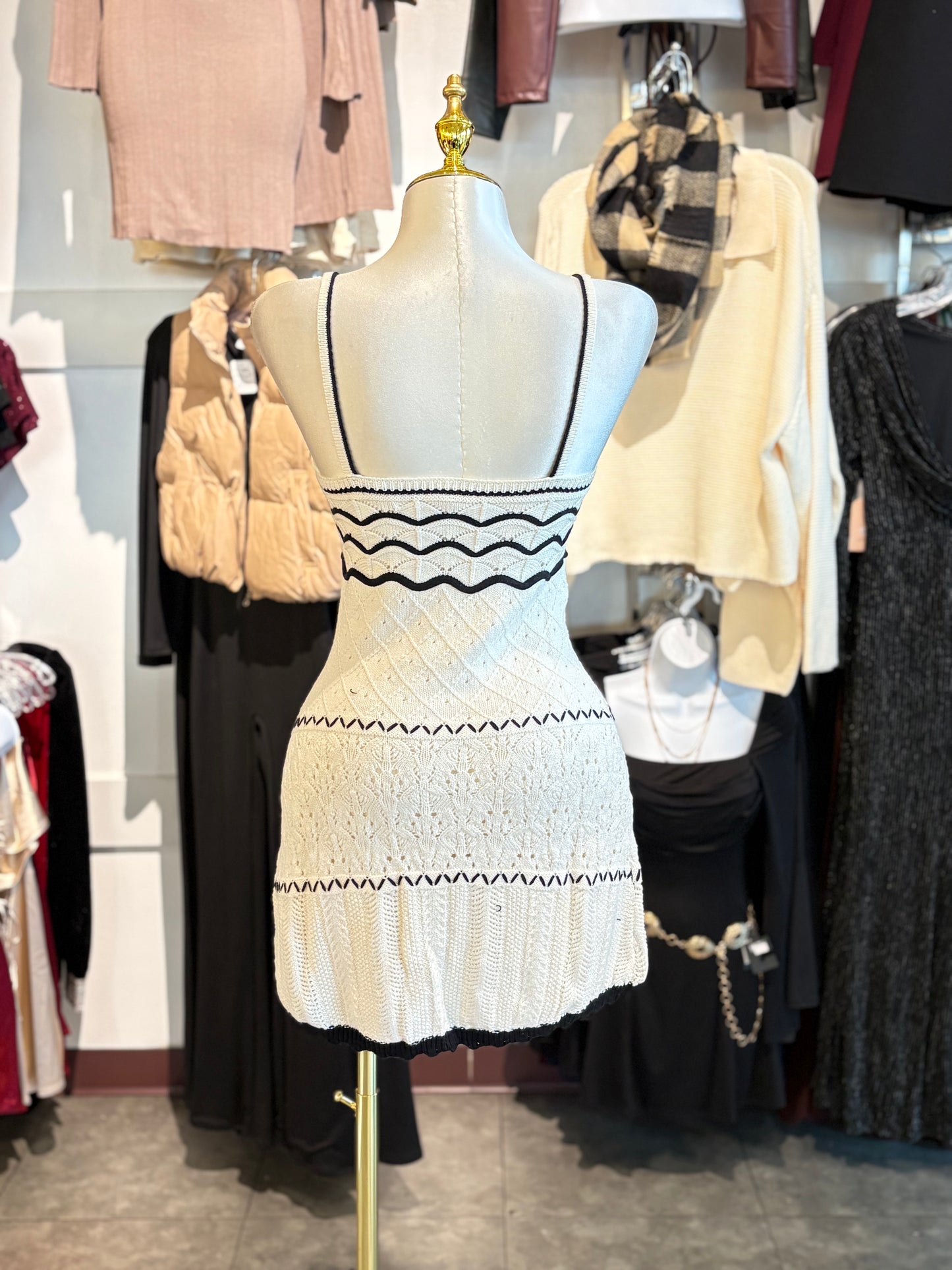 Nessa crochet dress