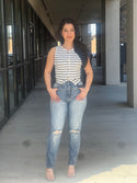 CELLO HIGH RISE MOM JEANS